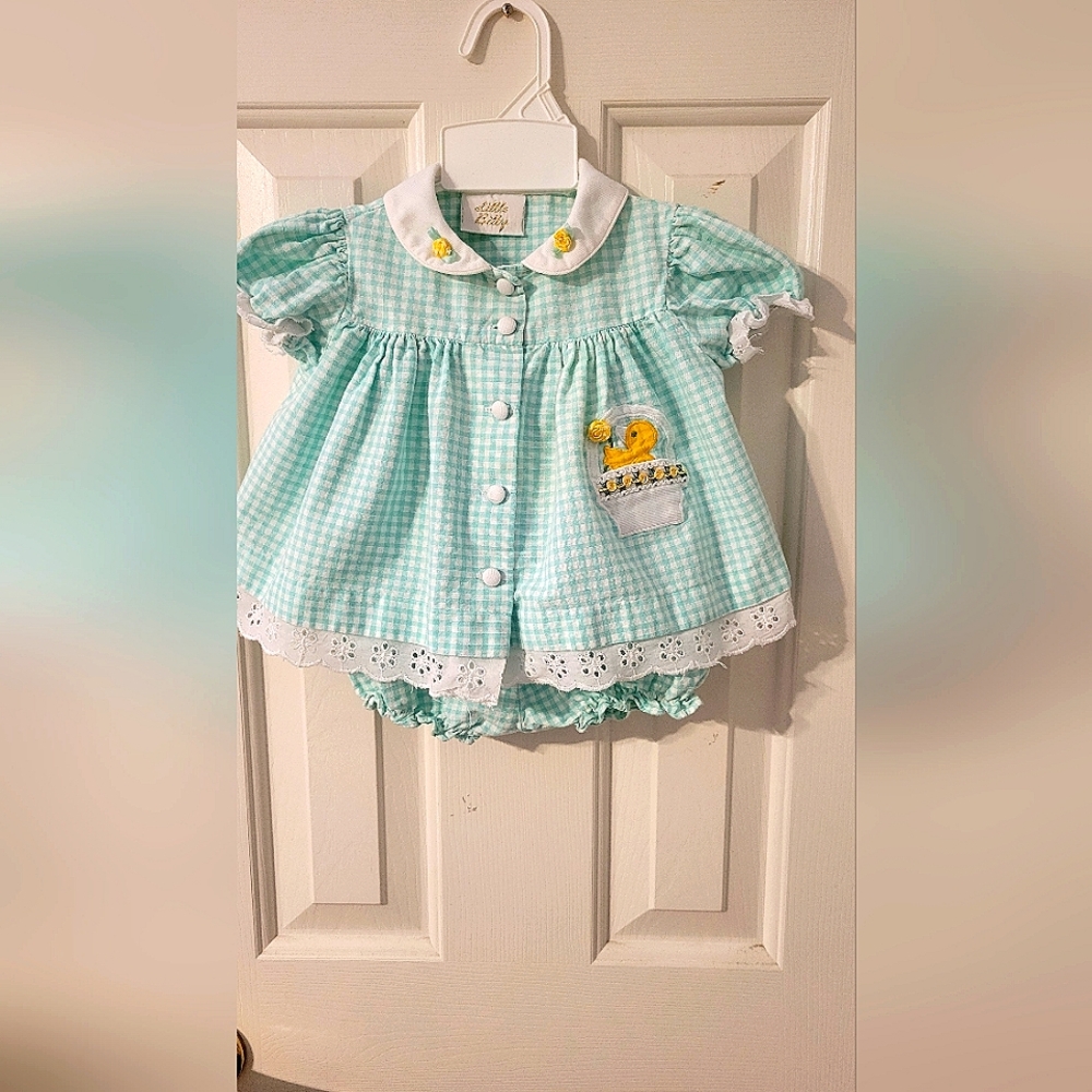 Vintage Baby Dress with Bloomers